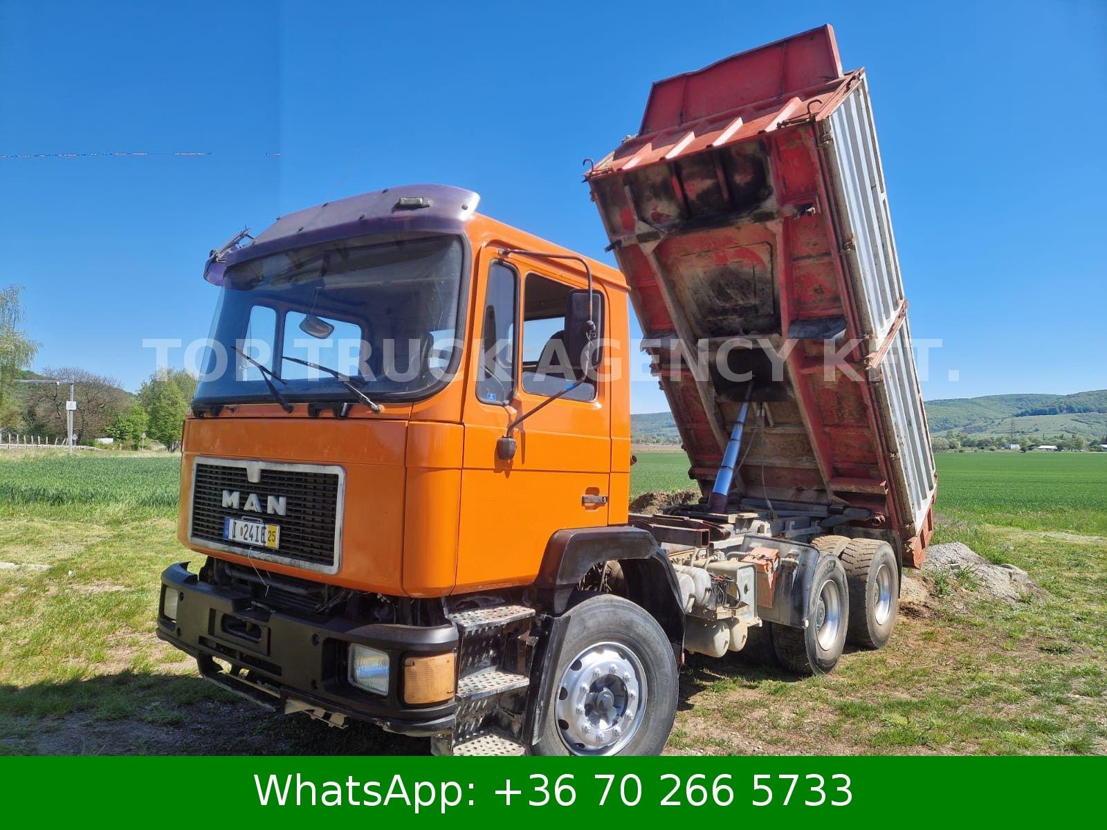 MAN 26.322 / 6x4 kipper
