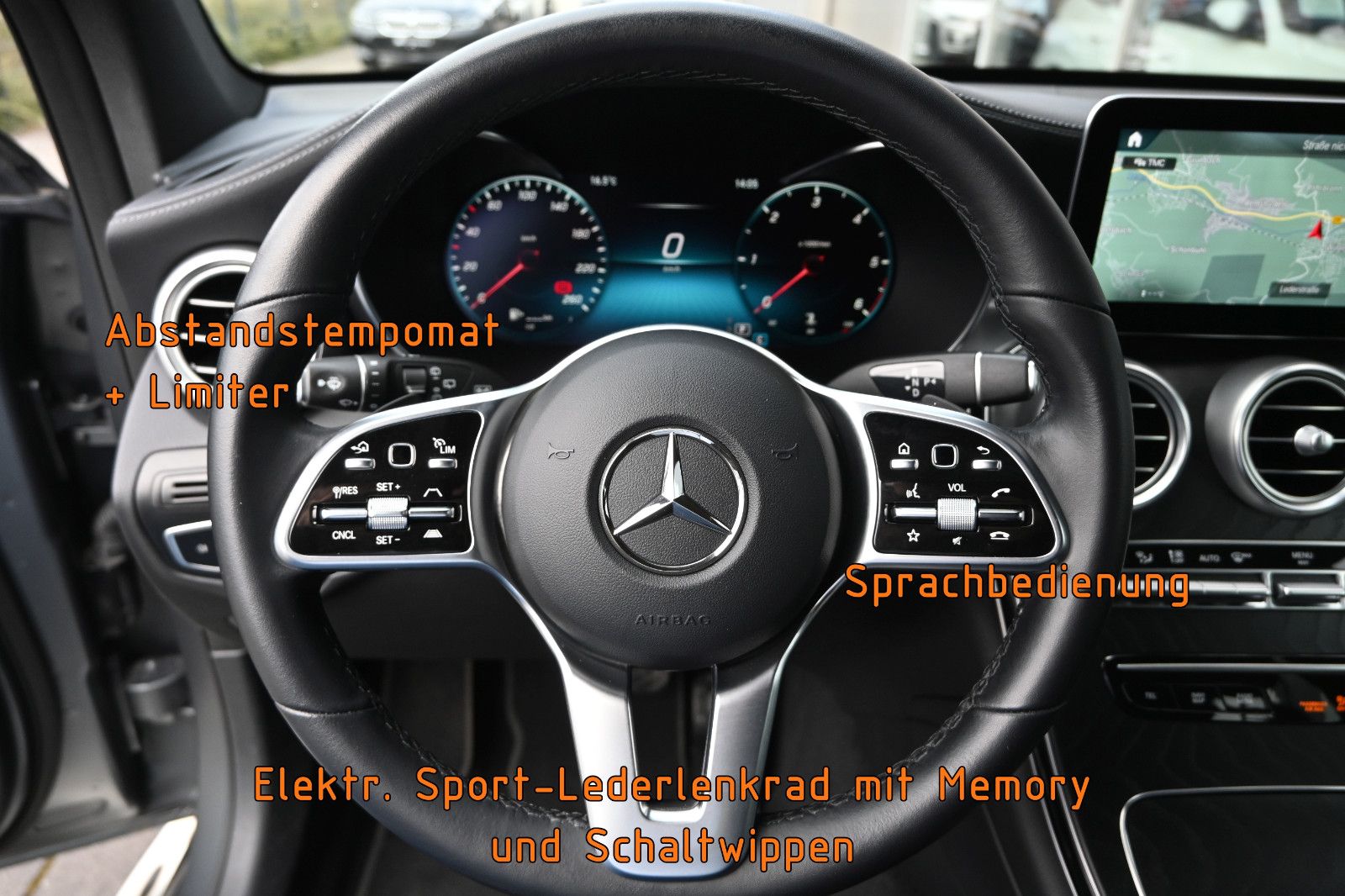 Fahrzeugabbildung Mercedes-Benz GLC 400 d 4M. AMG NIGHT °ACC°AHK°BURM°STHZG°360°