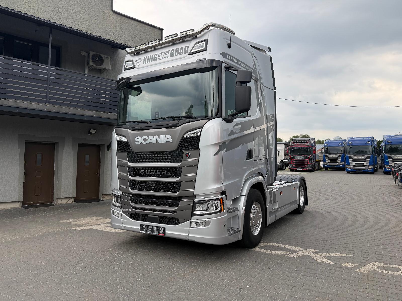 Scania S500 stand klima 4 suspension