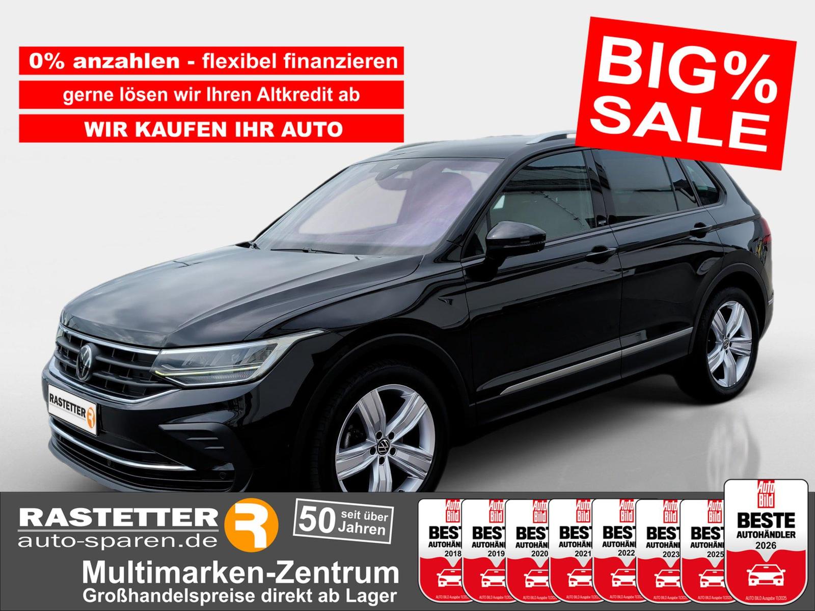 Volkswagen Tiguan TSI DSG Active AHK+Navi+HUD+ACC+virtCP+Ka