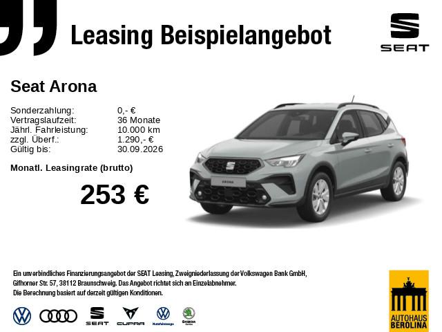 Seat Arona 1.0 TSI Style DSG *Vision+*ACC*LED*SHZ*