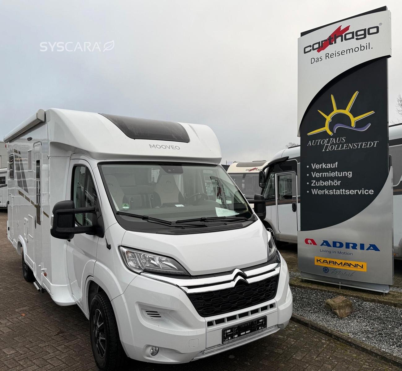 Mooveo Tei 70EB Pioneer Navi, Solaranlage, Sky-Roof