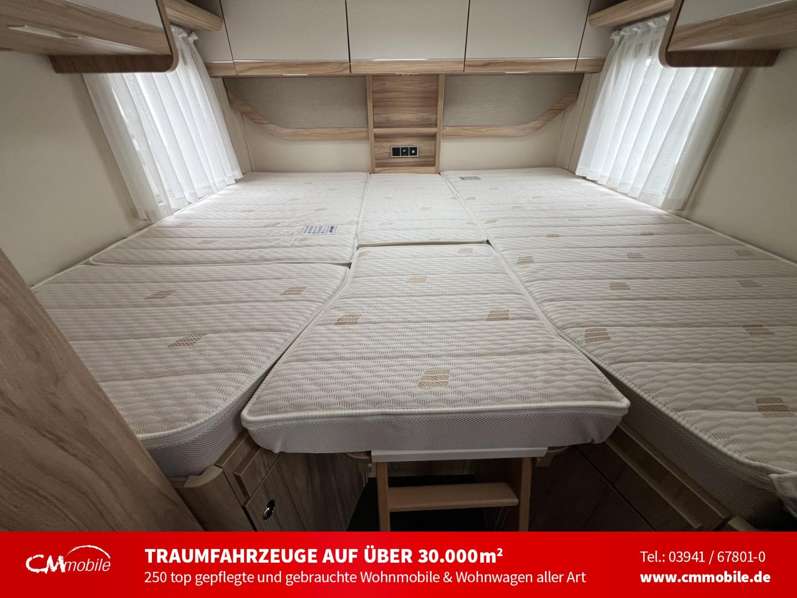 HYMER / ERIBA / HYMERCAR Exsis I 678 FL - Hub & Einzelbetten - 1. Hand -