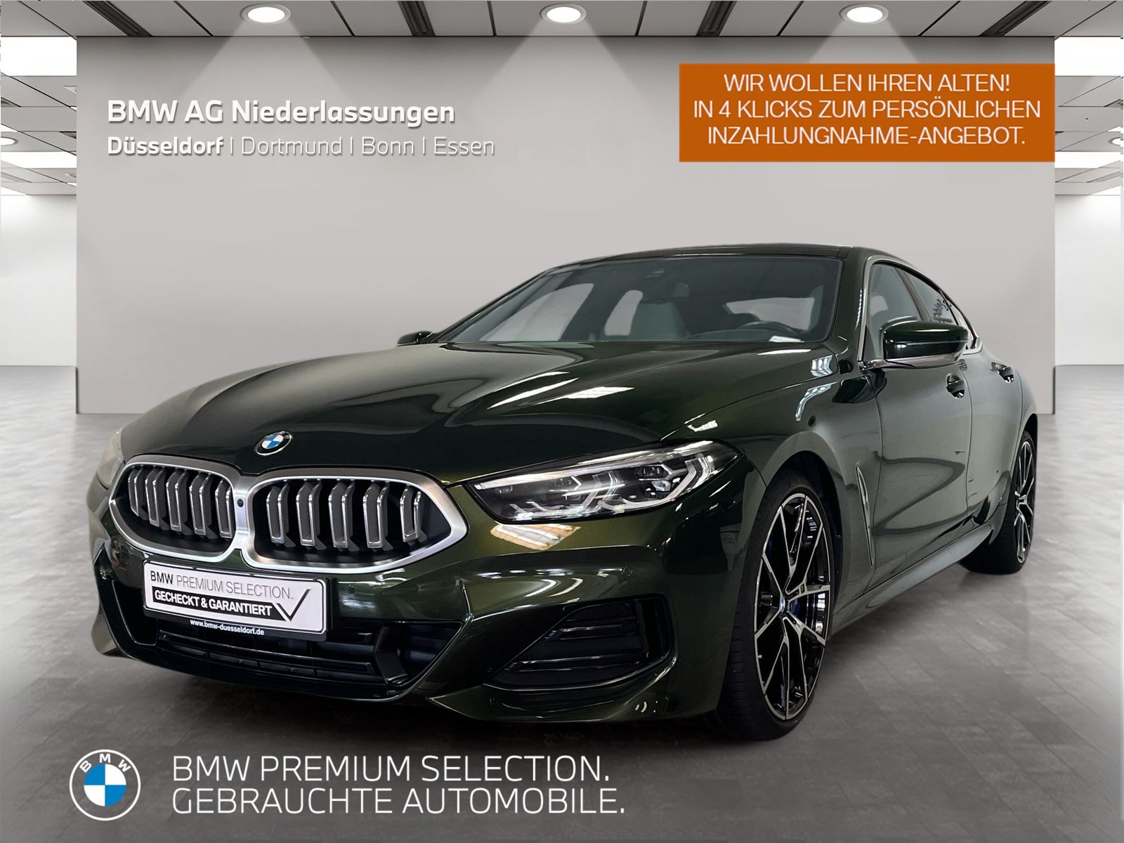 BMW 840i Gran Coupé LiveCockpitProf Kamera LED