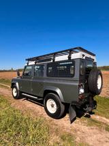 Land Rover Defender 110 TD4 2015 | Scotia Grey | 92tkm - graue Land Rover Defender