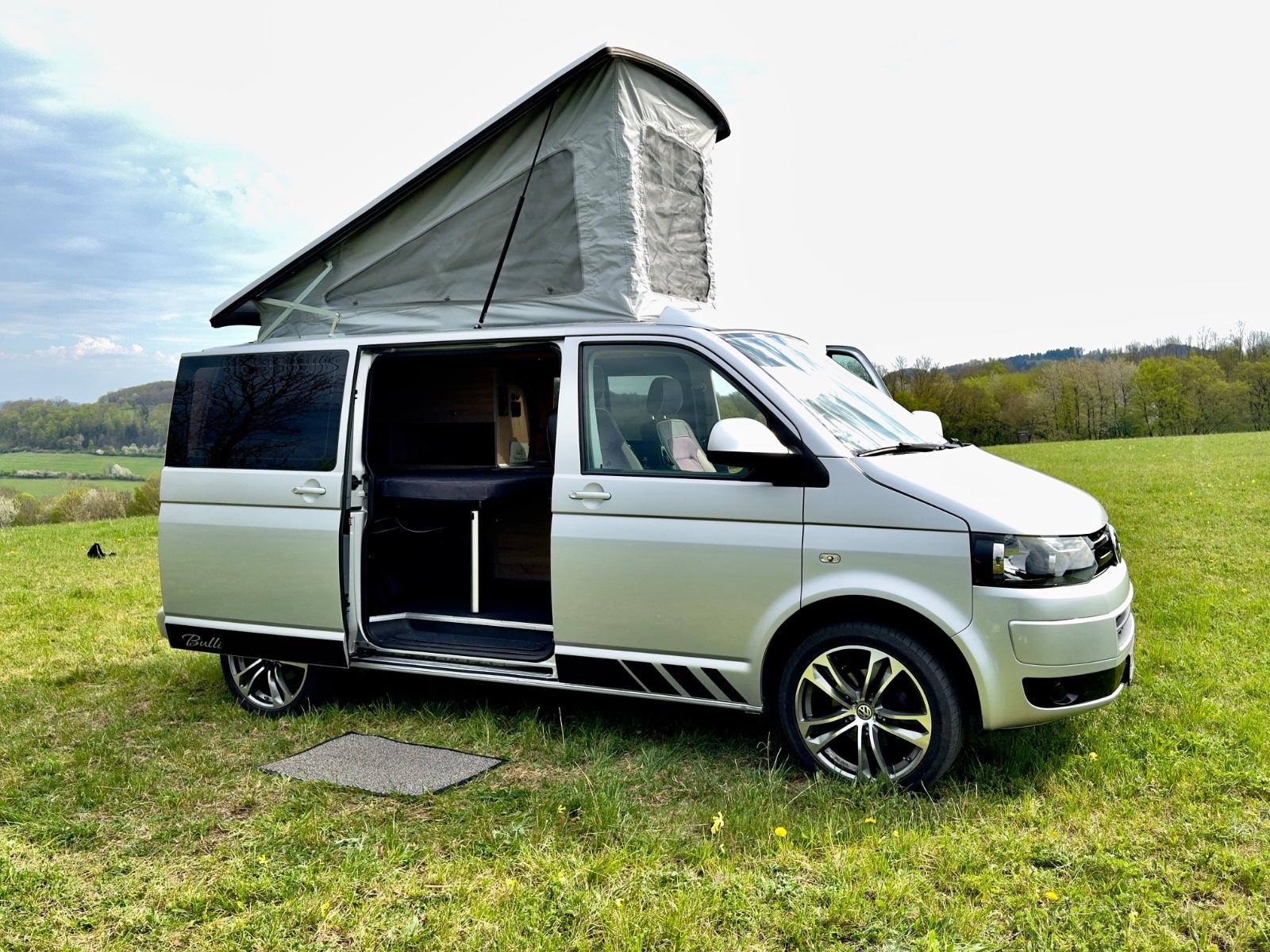 Volkswagen VW T5 Camper, Aufstelldach, Standheizung, AHK