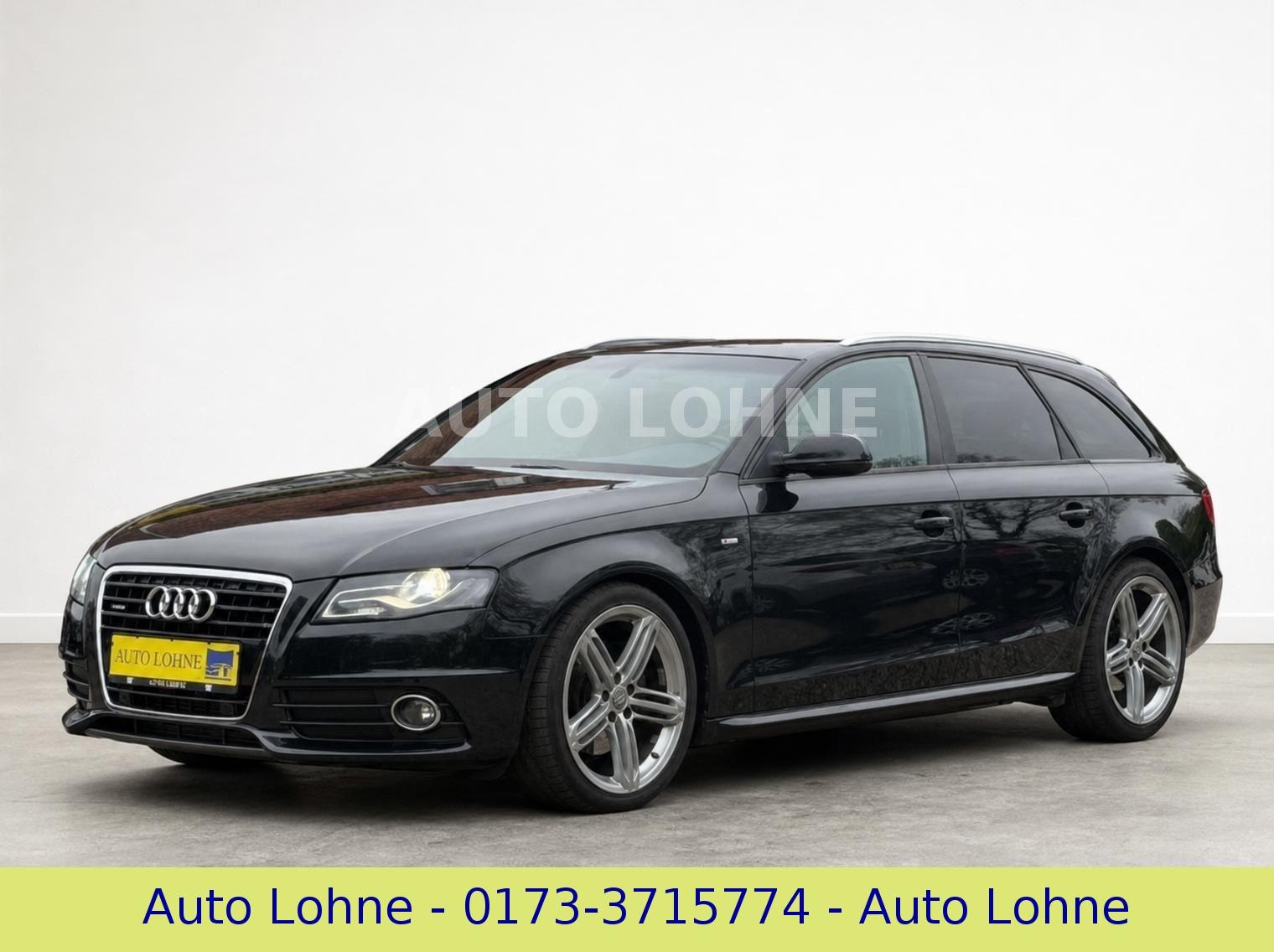 Audi A4 Avant quattro 3xS-Line Scheckheftgepflegt