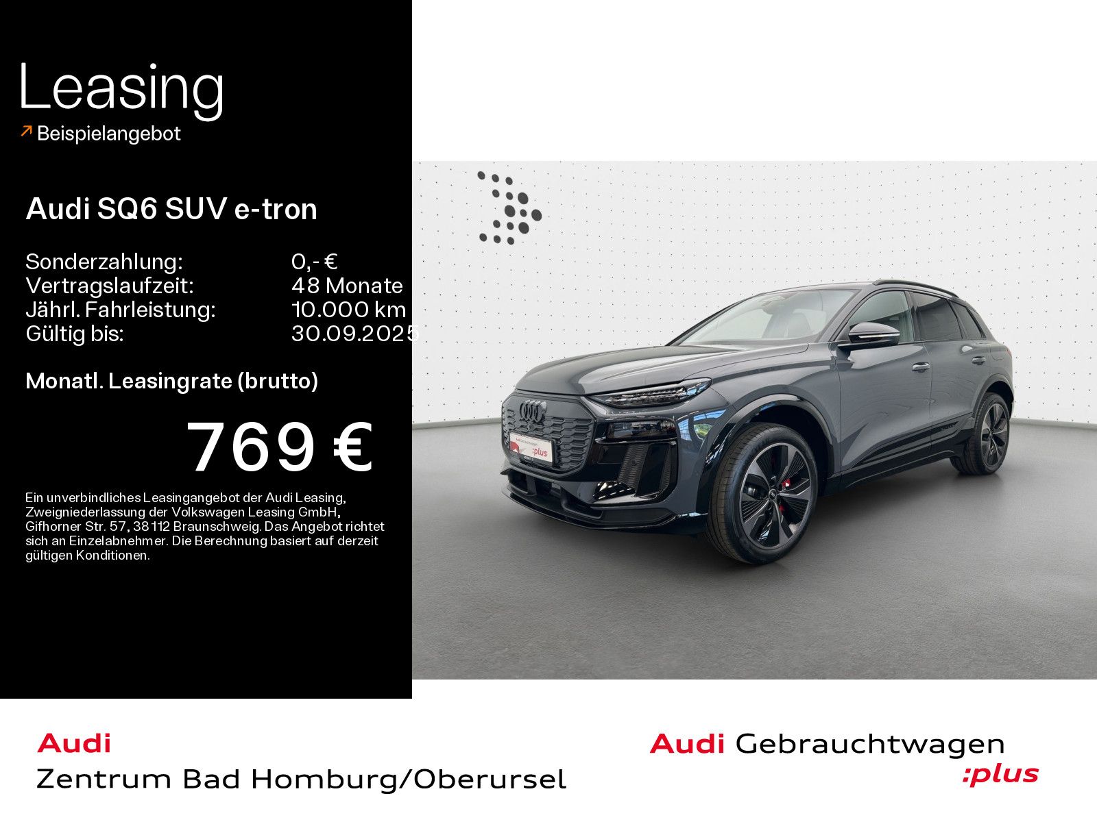 Audi SQ6 SUV e-tron quattro*Navi*LED*Alu*HUD*B&O*PDC*