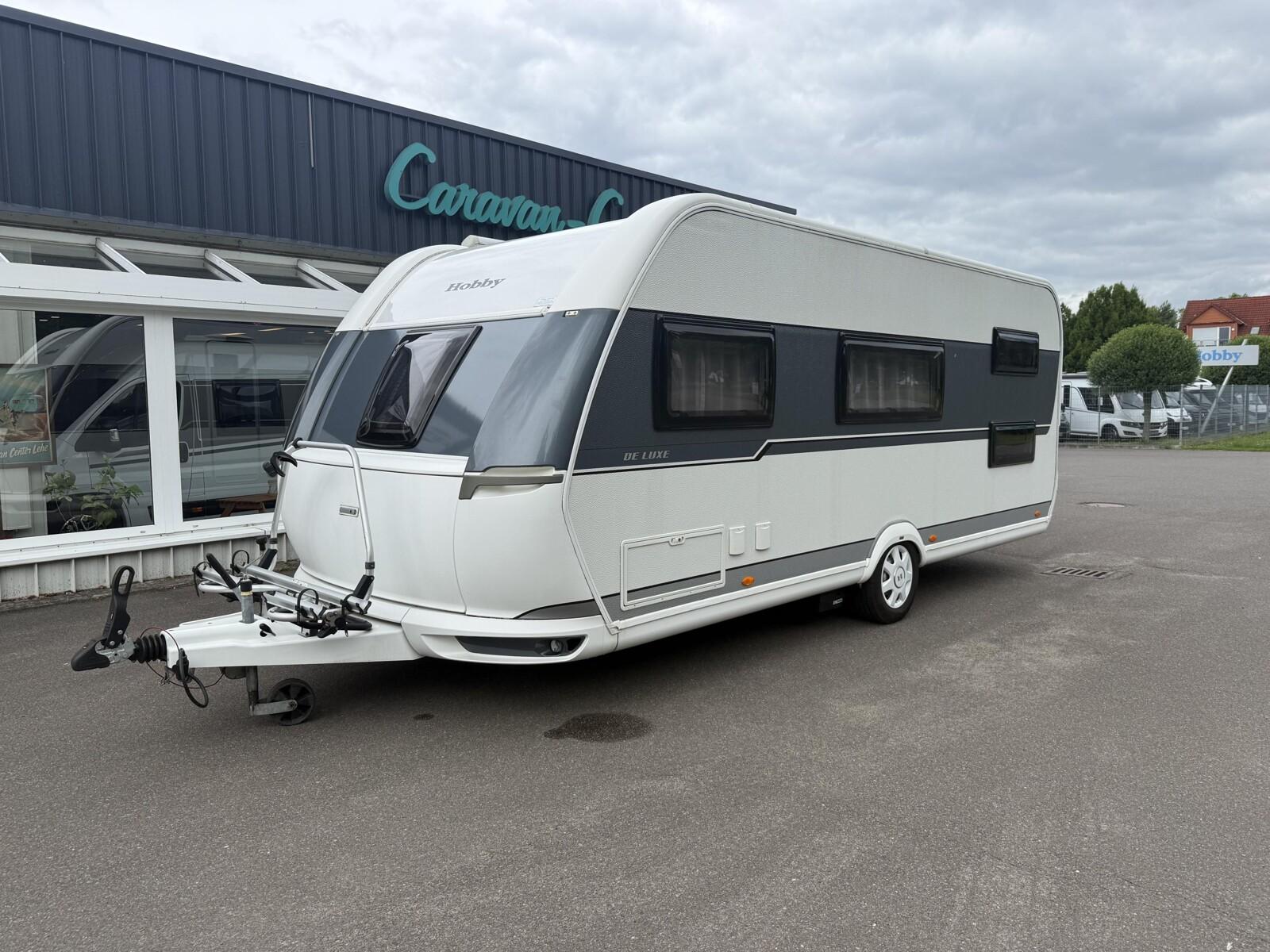 Hobby De Luxe 545 KMF Markise+Mover+Fahrradträger