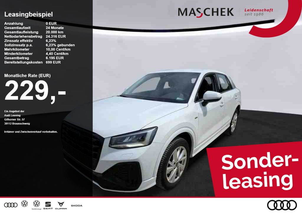 Audi Q2 S line 35 TDI quat S tronic Black Naviplus R-