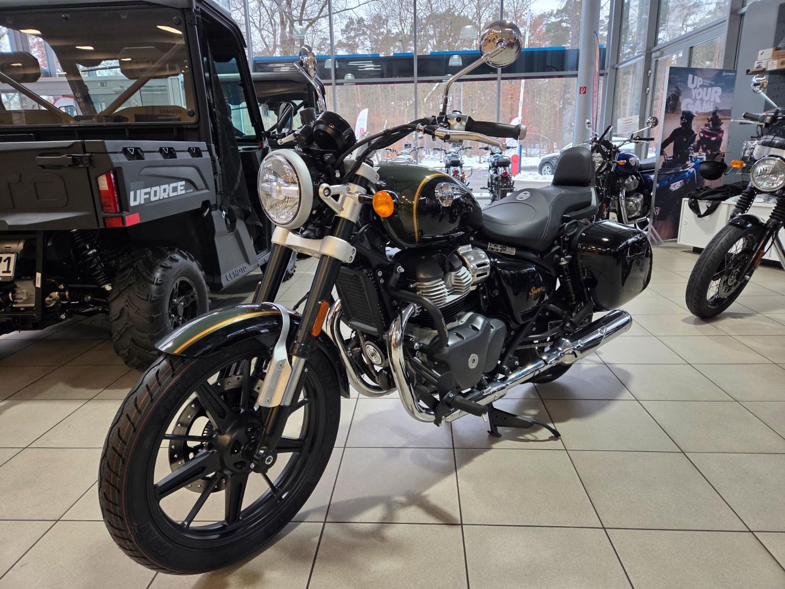 Royal Enfield Super Meteor 650 + Zubehörpaket für 8990€