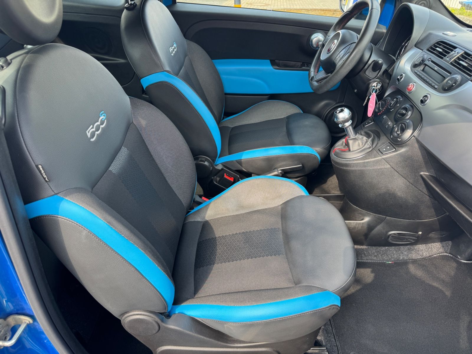 Fahrzeugabbildung Fiat 500C S Cabrio Leder