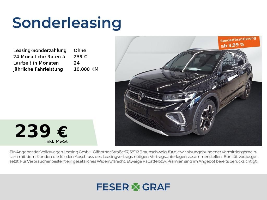 Volkswagen T-Cross 1.5 TSI R-Line DSG AHK Matrix Navi RüKa