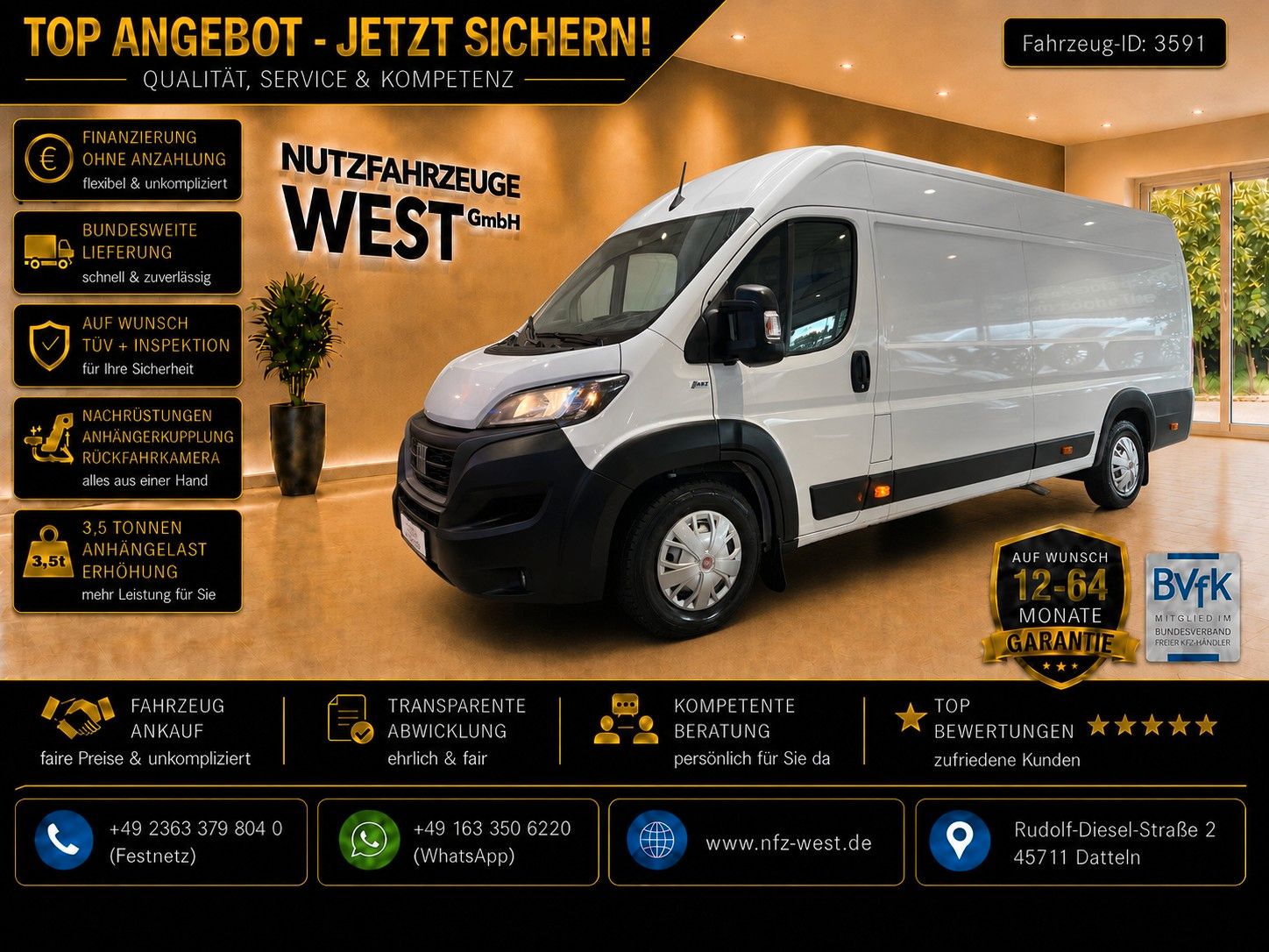 Fiat Ducato Maxi Hoch