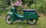 Simson Schwalbe KR51/2 Billardgrün Neuaufbau DDR Papier - SIMSON S 51 N