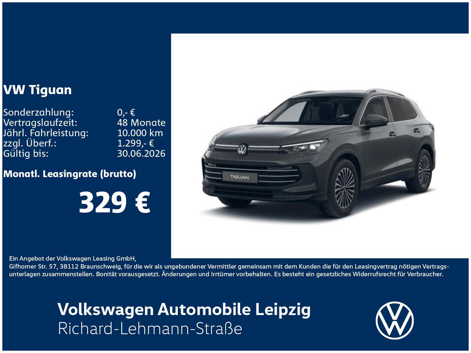 Volkswagen Tiguan Elegance 1.5 eTSI 110 kW