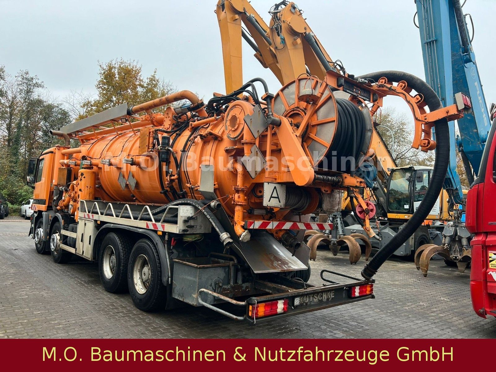 Fahrzeugabbildung Mercedes-Benz Actros 3246 / Saug & Spühlwagen / Kutschke D/NRW