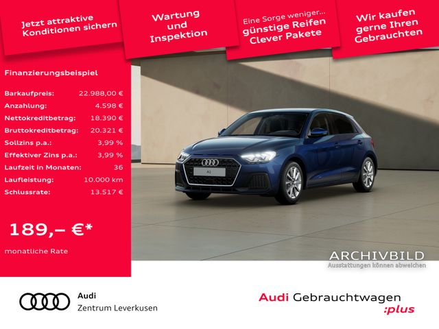 Audi A1 Sportback 25 TFSI advanced SHZ GRA VIRT LED