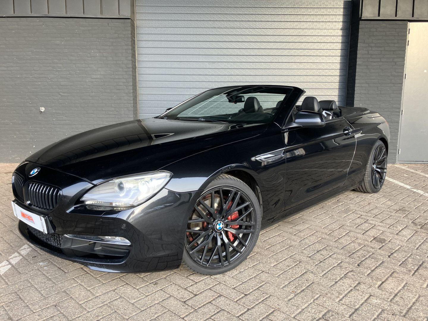 BMW 640 6-serie Cabrio 640d //M 20"-LEDER-NAVI-VOLL