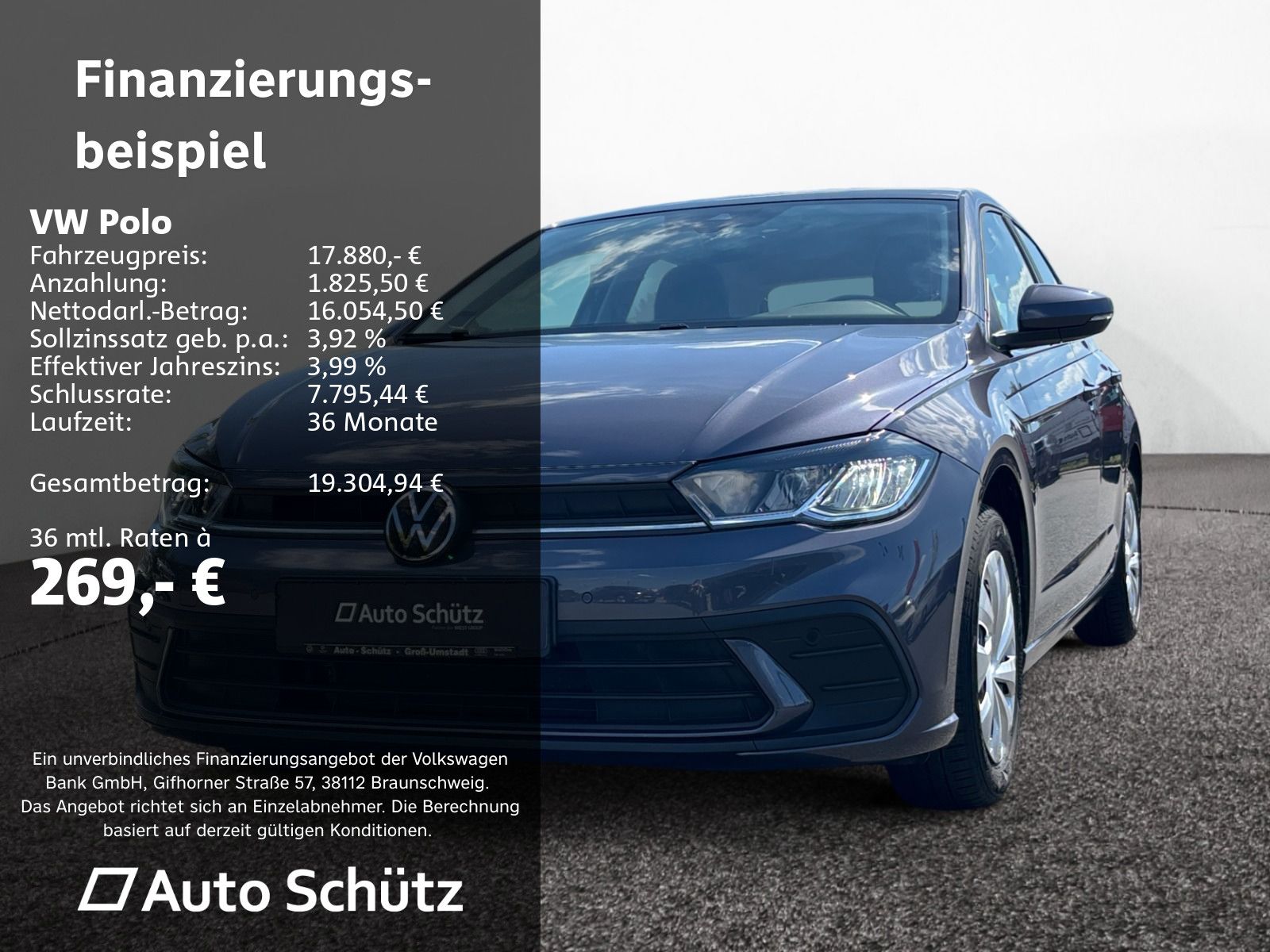 Volkswagen Polo 1.0 MPI+LED+SHZ+Klima+PDC