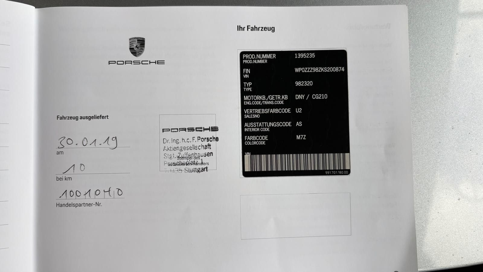 Fahrzeugabbildung Porsche Boxster/718/erst 44000km/TOP!