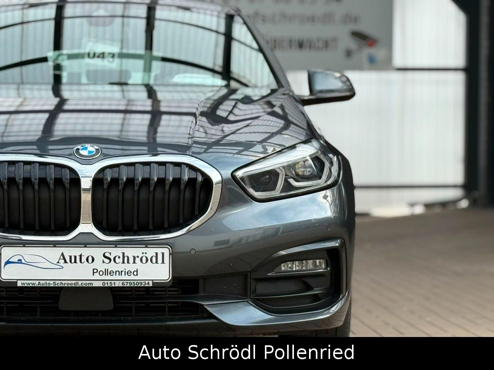 BMW 1 Series d xDrive Aut. Sport Line, Leder, LED, Navi, миниатюра 13