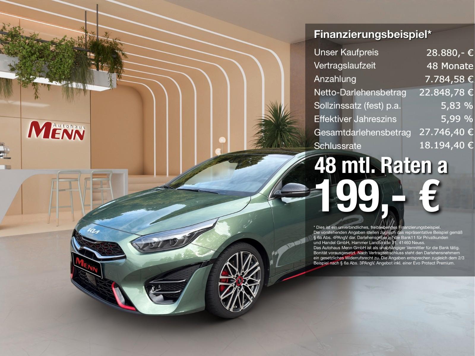 Kia ProCeed 1.6T DCT7 GT Navi Memory Kamera Glasdach