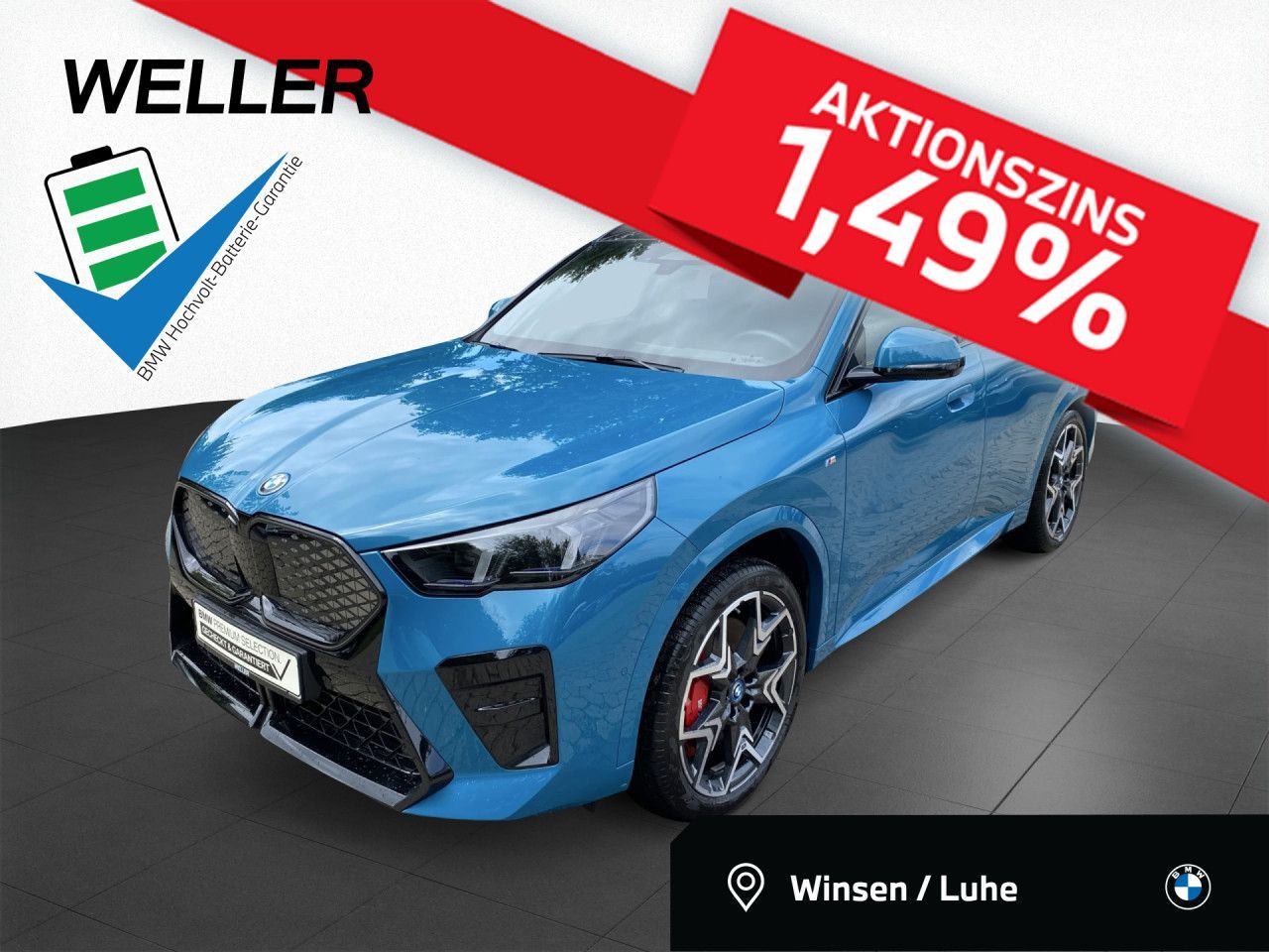 BMW iX2 xDrive30 M Sport Pro Leasing ab 479,-o.Anz