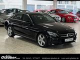 Mercedes-Benz C 220d BlueTec/Avantgarde/LED/Navi/SHZ/1.Hand - Mercedes-Benz C 220 mit Diesel-Antrieb: Schwarz, Limousine