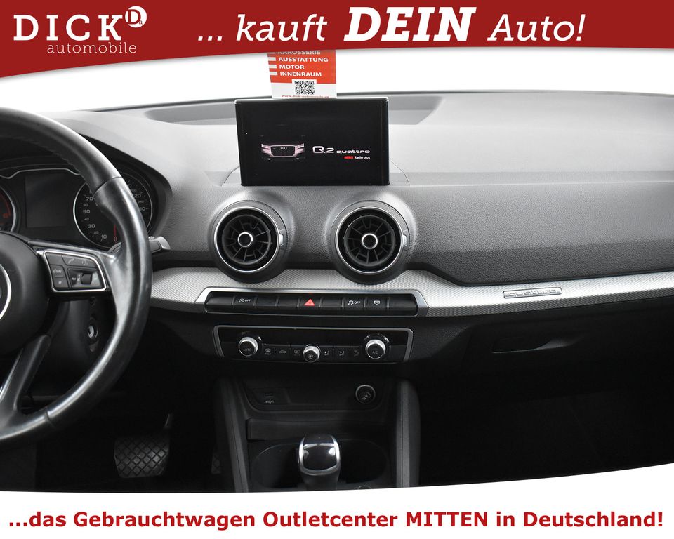Audi Q2 35d Quatt S-Tr. >LED+KLIMAUT+HIFI+APS+DAB+ACC