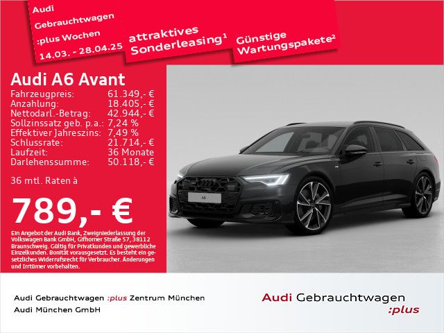 Audi A6 Avant 50 TFSI e qu. S tronic S line ACC/AHK/V