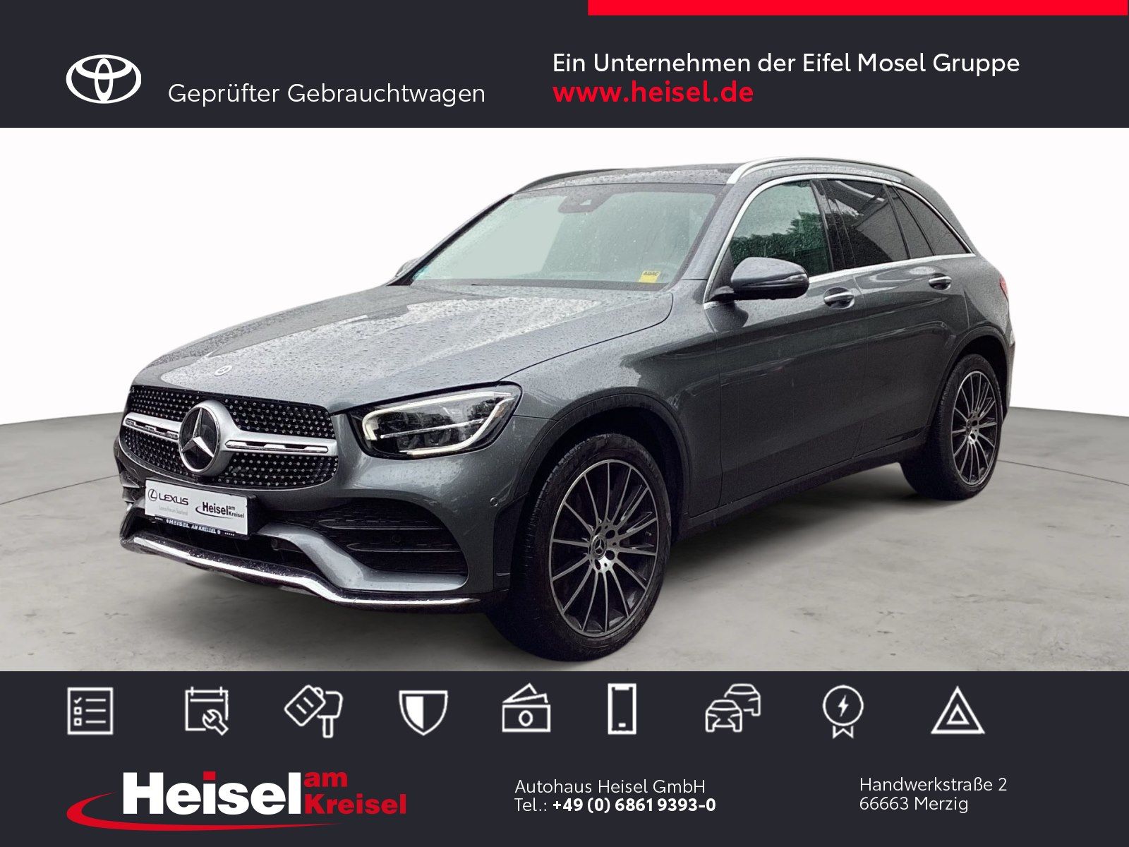 MERCEDES-BENZ GLC 300d 4Matic AMG-Line/Business/Advanced/High 