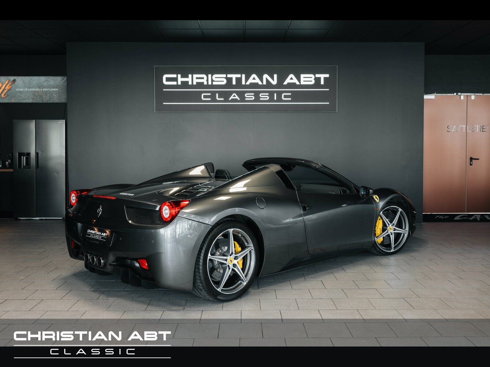 Fahrzeugabbildung Ferrari 458 Spider Lift Daytona Carbon Power15