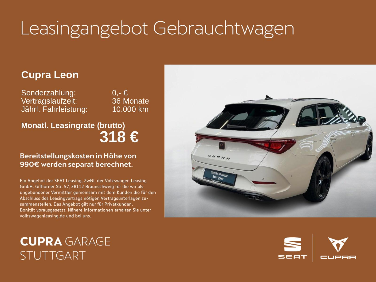 Cupra Leon Sportstourer 1.5 TSI 110 kW