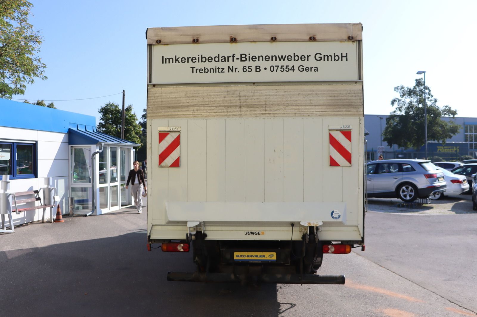 Fahrzeugabbildung Mitsubishi Fuso Canter Duohic 7L15 Plane Ladebordwand
