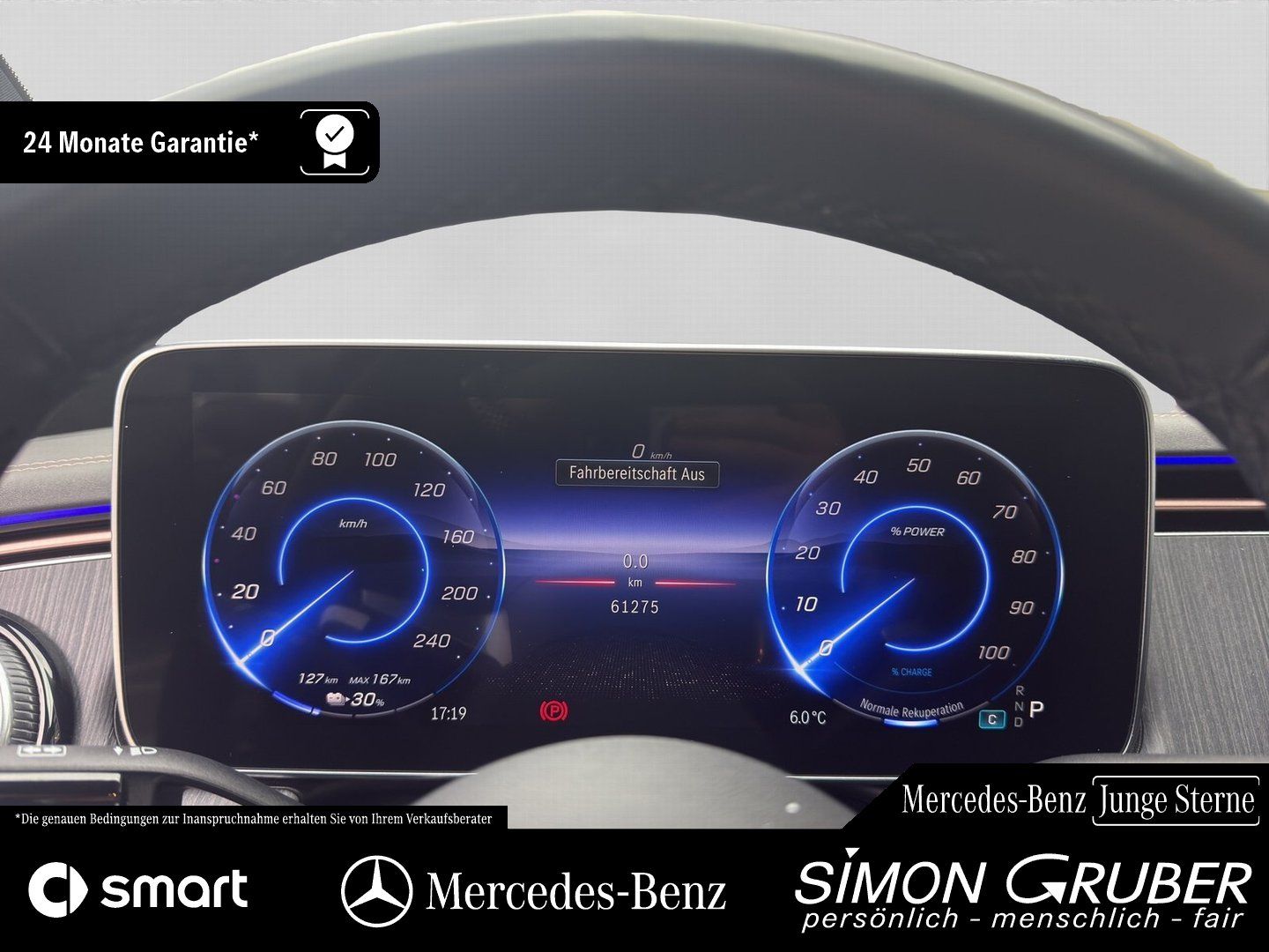 Fahrzeugabbildung Mercedes-Benz EQE 350 Edition AMG AHK WP Burm DigiL Mod 2024