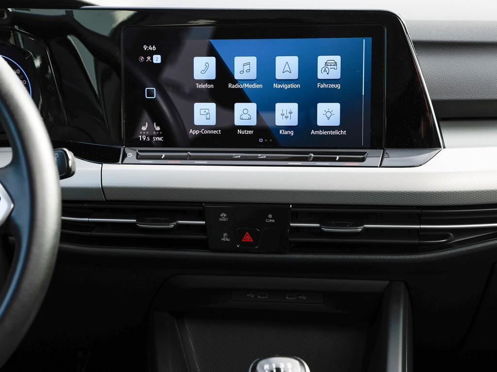Volkswagen Golf VIII 1.0 TSI Move AppConnect/RFK/SHZ, миниатюра 11