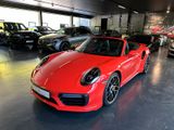 Porsche 911 Turbo S Cabriolet* Burmester*Lift*PCCB*PDCC - Porsche mit Benzin-Antrieb: Orange, Cabrio, 911