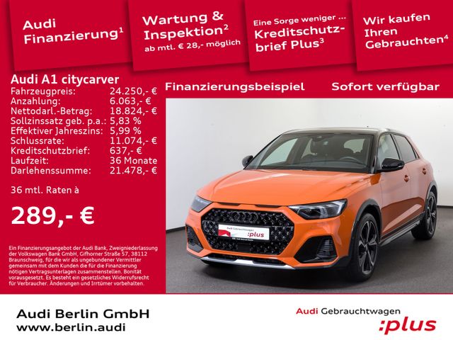 Audi A1 citycarver edition one 35 TFSI S tr. RFK B&O