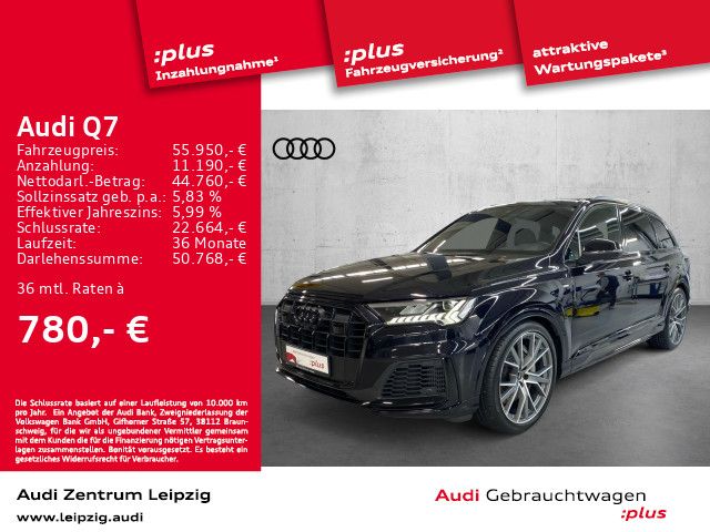 Audi Q7 55 TFSIe S line *Matrix*Pano*AHK*AIR*