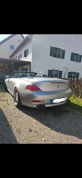BMW 645Ci Cabrio - - silberne BMW 645