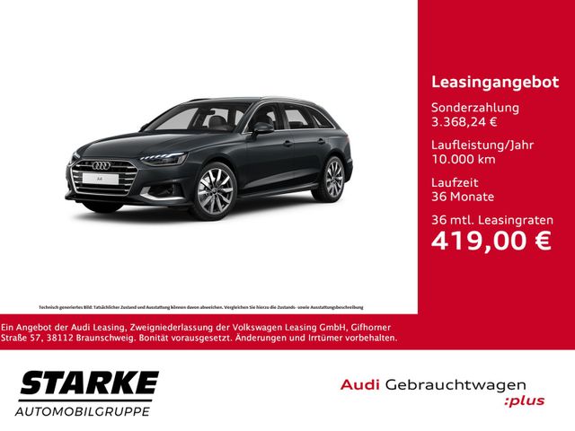 Audi A4 Avant 35 TDI S tronic advanced  AHK Navi LED 