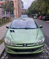 Peugeot 206 CC grasgrün, 2003  Cabrio, HU... - Peugeot 206 in Leipzig