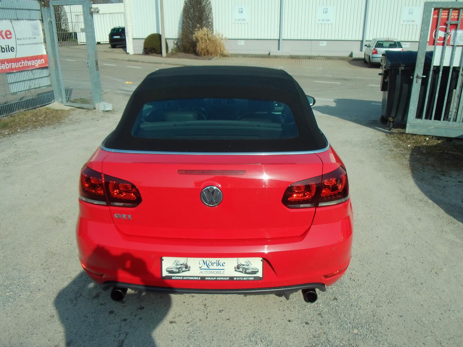 Volkswagen Golf VI Cabriolet GTI*Leder*1.Hd*PDC*6.Gang**