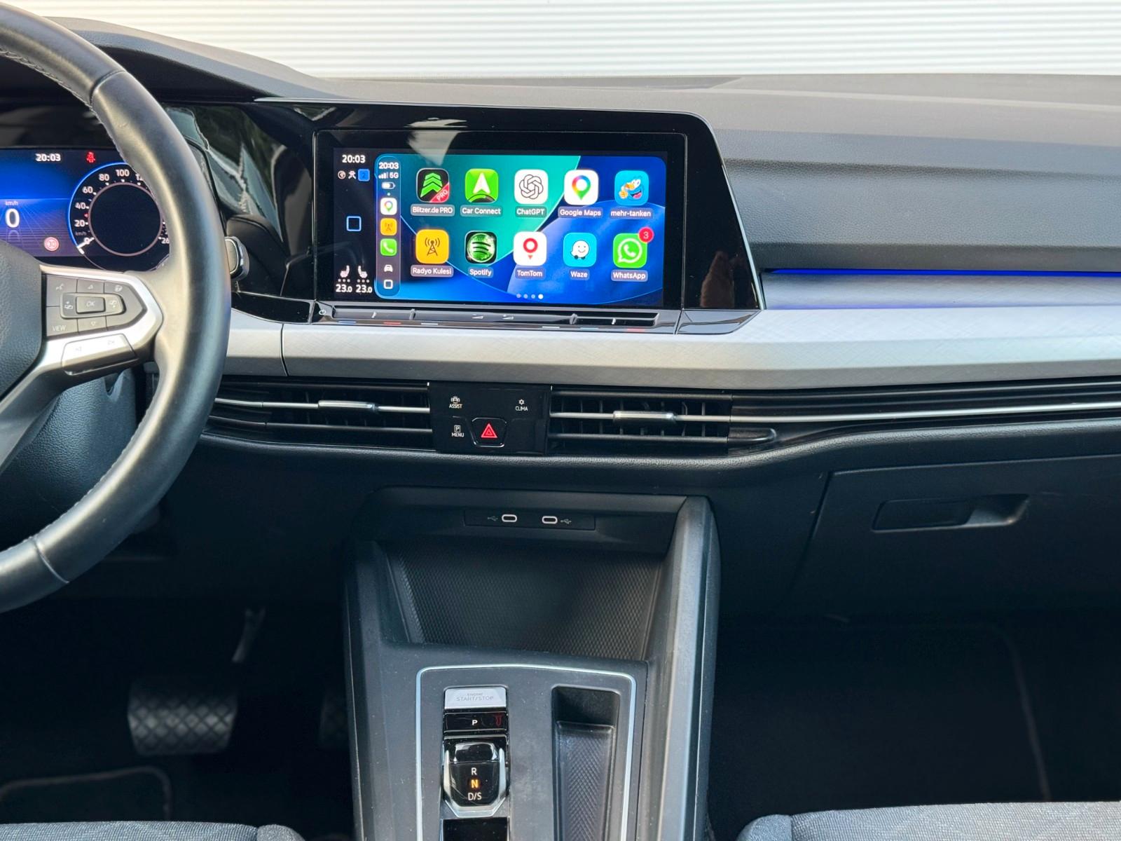 Volkswagen Golf 1,0 TSI DSG*ACC*LED*KEYLESS*CARPLAY*SHZ*AHK, миниатюра 19