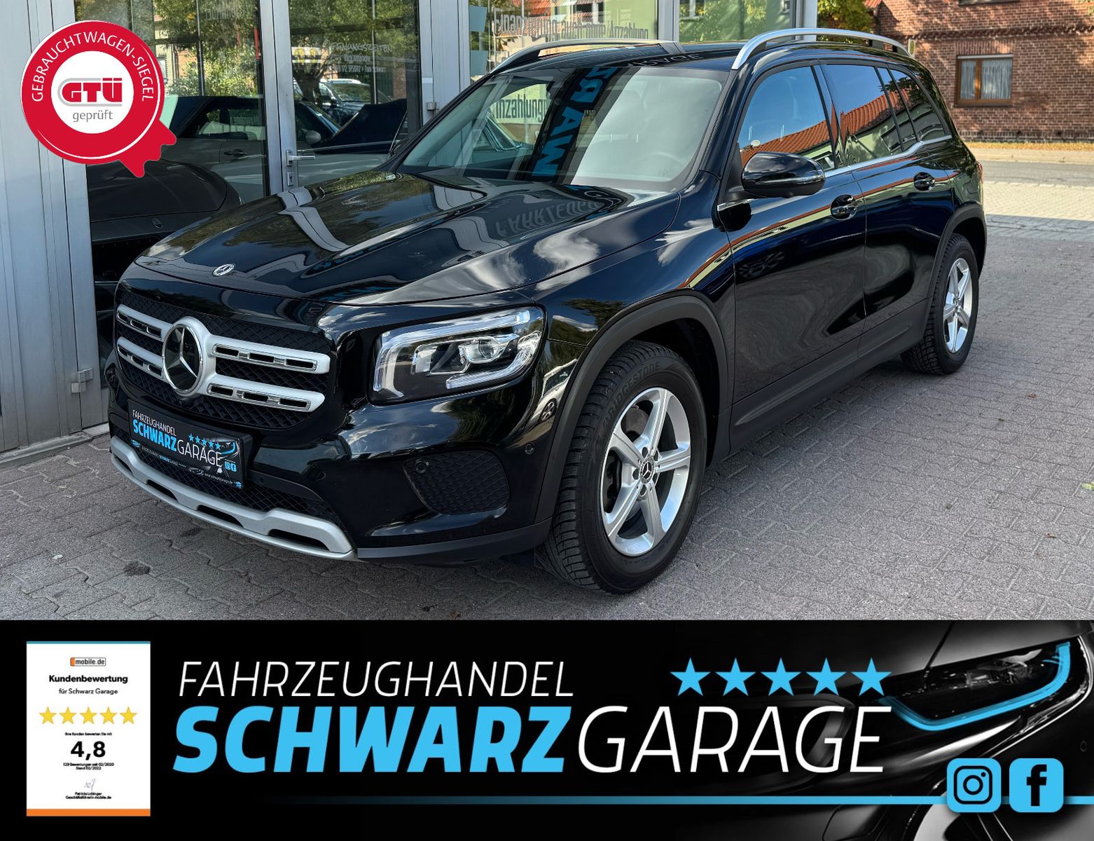 MERCEDES-BENZ GLB -Klasse GLB 200d*ACC*1.HAND*SPURHALTE*