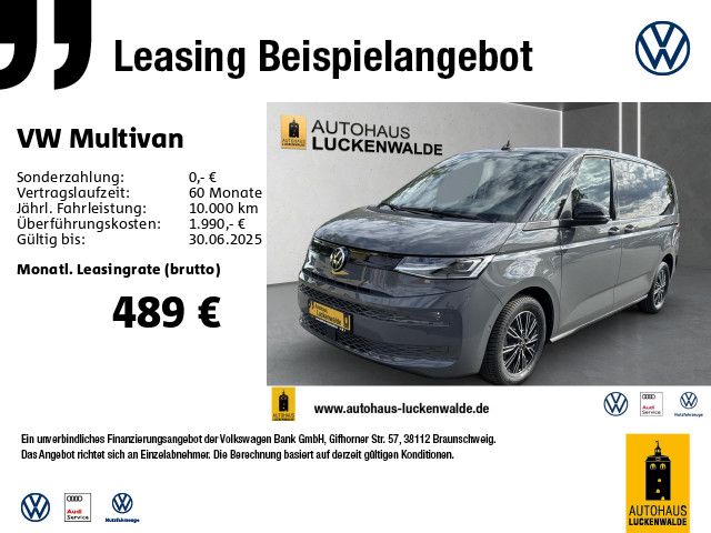 VW T7 Multivan 2.0 TDI KÜ DSG *IQ-MATRIX*PANO*AHK*