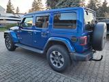 Jeep Wrangler 2.2l CRDi Unlimited Sahara Automati... - blaue Jeep Wrangler