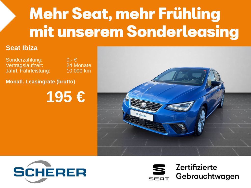 Seat Ibiza FR 1.5 TSI DSG NAVI RFK ACC SHZ GJR