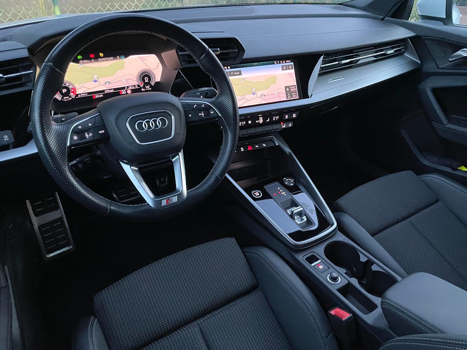Audi A3 Sportback 35 TFSI *S line*LED*ACC*Teilleder**, миниатюра 13